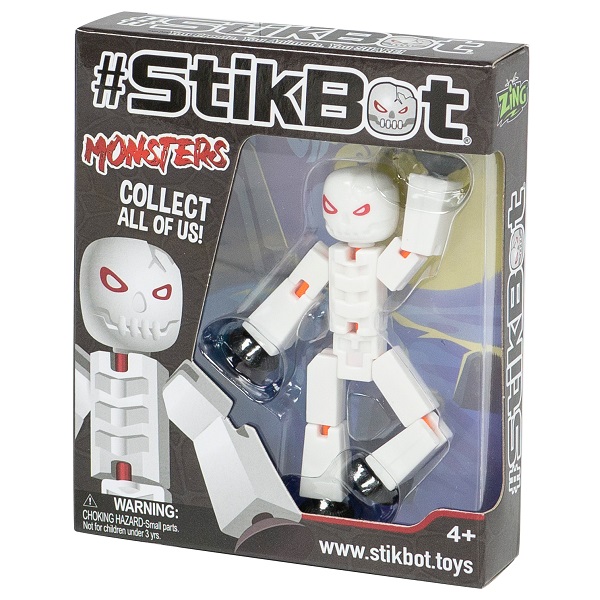 Игрушка из серии Stikbot – Монстр, 6 видов  